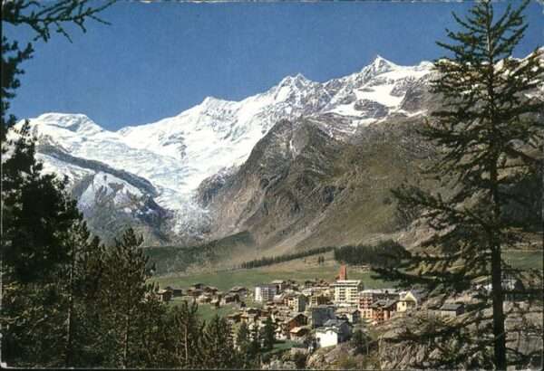 Saas-Fee Alphubel Täschhorn Dom Lenzspitze