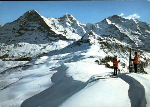 Maennlichen Eiger Mönch Jungfrau und Tschuggen