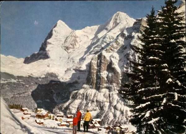 Muerren BE Eiger und Mönch