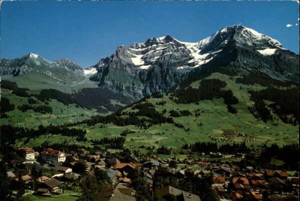 Adelboden Panorama Berner Oberland