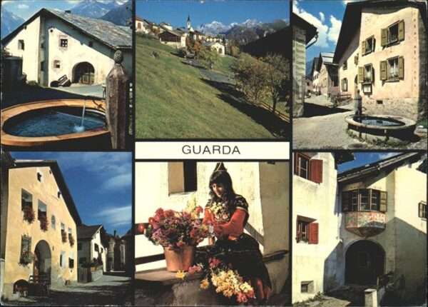Guarda Inn im Unterengadin Panorama Teilansichten