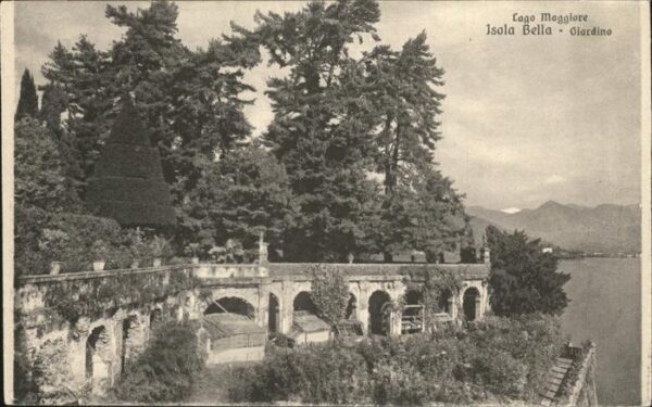 Isola Bella Lago Maggiore Giardino