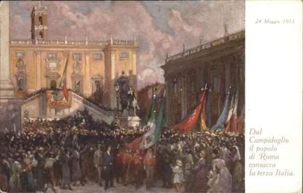 Rom Roma Dal campidoglio il popolo di Roma consa