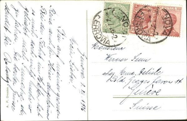 Genova Genua Liguria Via XX Settembre Palazzo della Borsa – Bild 2