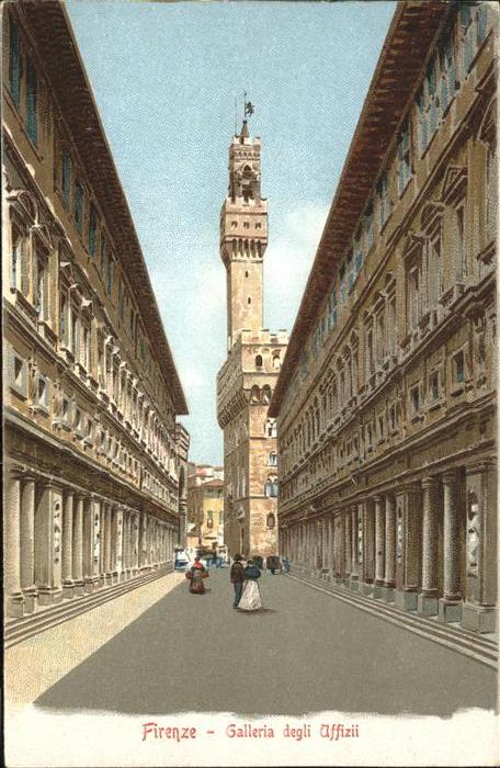 Firenze Florenz Galleria degli Uffizii