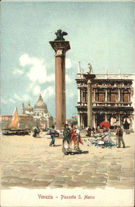 Venezia Venedig Piazzetta San Marco