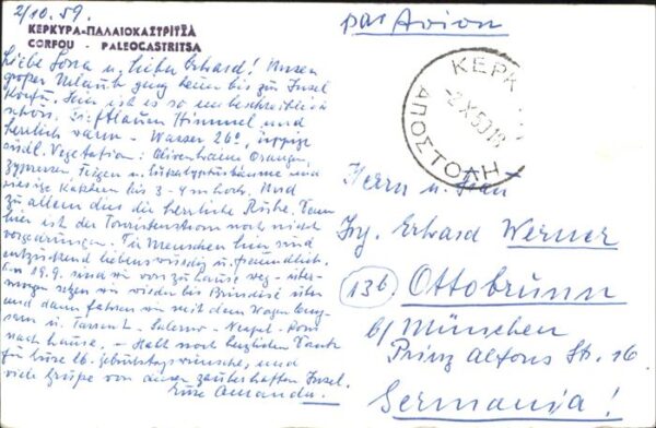 Paleokastritsa Korfu Panorama – Bild 2