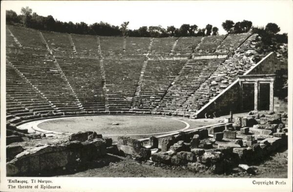 Epidauros Theatre Ruine antike Stätten