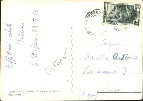 Santo Stefano di Cadore La valle con la diga Talsperre – Bild 2