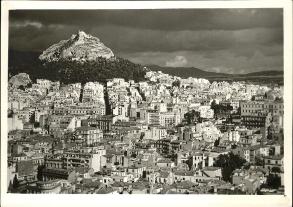 Athenes Athen Blick über die Stadt