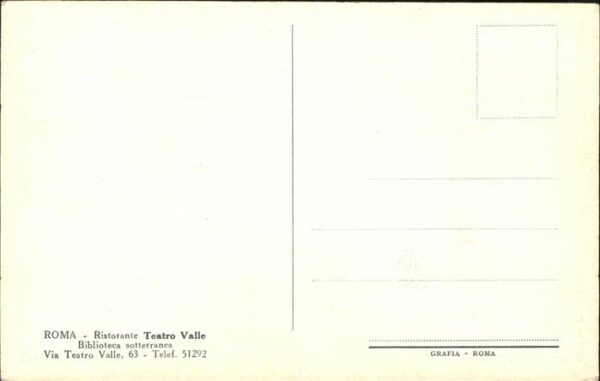 Rom Roma Ristorante Teatro Valle Weinkeller – Bild 2