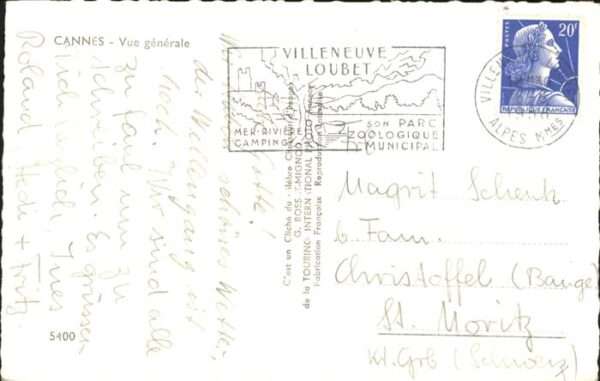 Cannes Alpes-Maritimes Vue generale – Bild 2