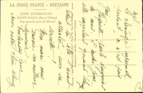 Saint-Malo 35 Vue generale prise de Dinard – Bild 2