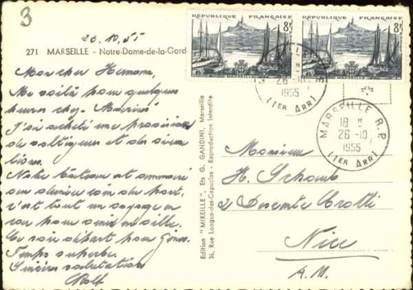 Marseille Bouches-du-Rhone Eglise Notre Dame de la Gard – Bild 2
