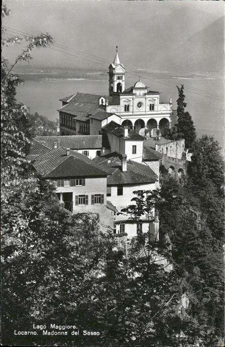 Locarno TI Basilica Madonna del Sasso Lago Maggior