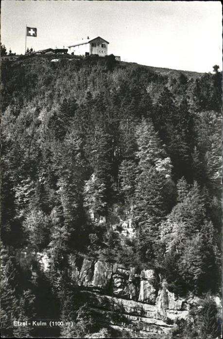 Etzel SZ Etzel Kulm Berggasthof