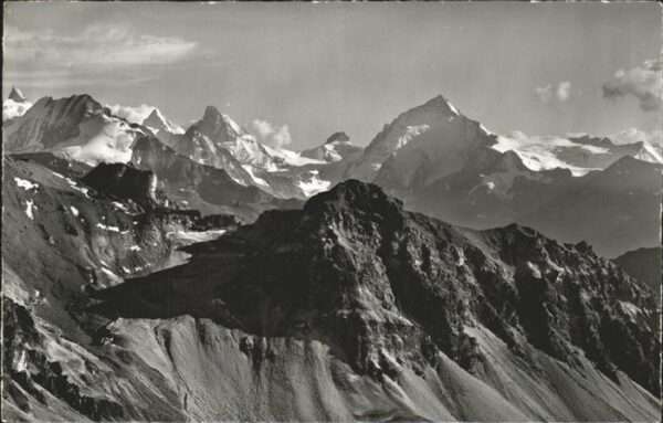 Anniviers Val d Anniviers Grimentz VS Bella Tola mit Diablons Gabelhorn Cervi