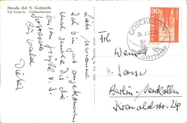 Airolo Strada del San Gottardo Val Tremola Got – Bild 2