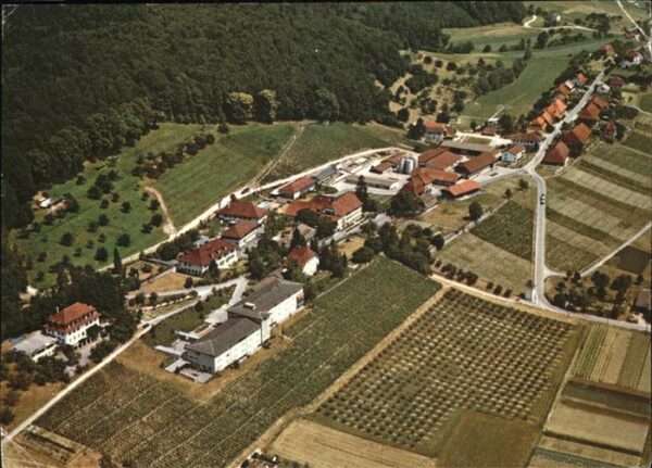 Tschugg Klinik Bethesda Fliegeraufnahme