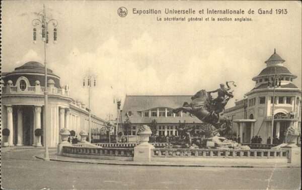 Exposition Universelle Gand 1913 Secretariat general section annglaise