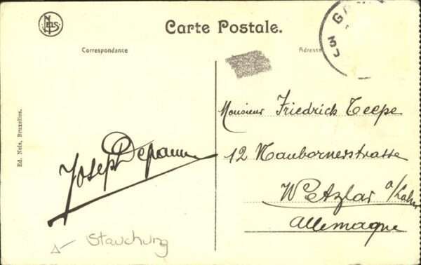 Exposition Universelle Gand 1913 Secretariat general section annglaise – Bild 2
