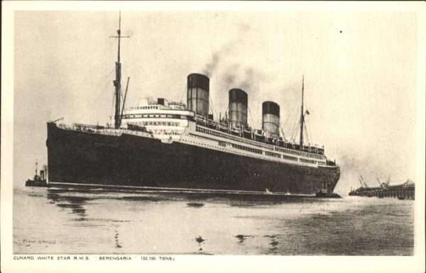 Dampfer Oceanliner R.M.S. Berengaria Cunard White Star