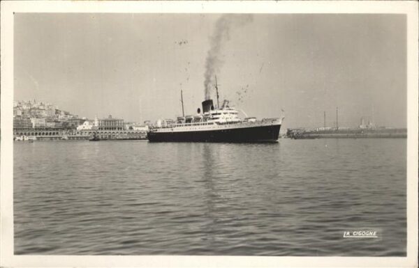 Dampfer Oceanliner S.S. Ville d_Alger Alger