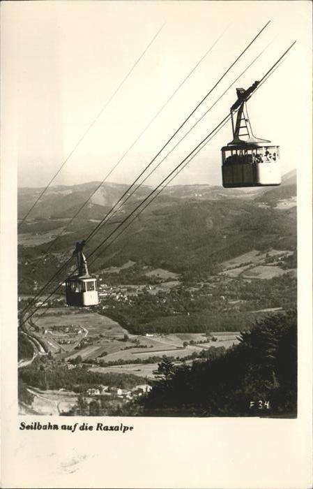 Seilbahn Raxalpe