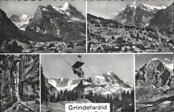 Sessellift Grindelwald Gletscherschlucht Firstbahn