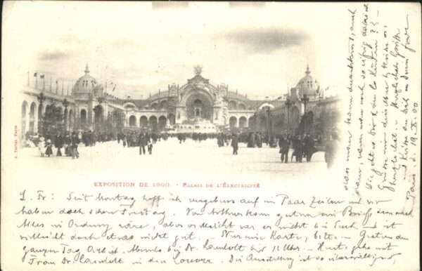 Exposition Universelle Paris 1900 Palais de l'Electricite