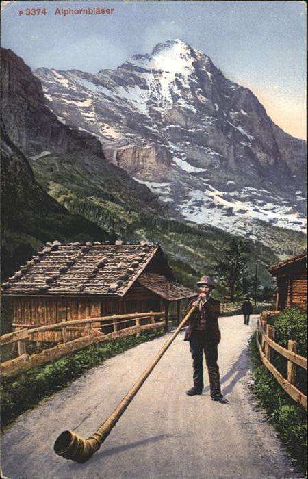 Alphorn Photoglob Zürich Nr. 3374