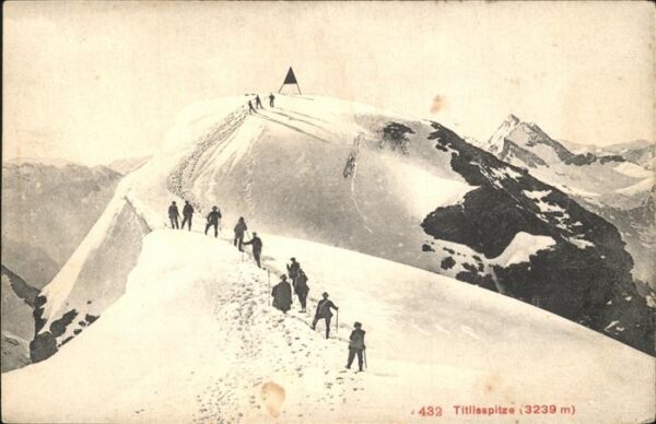 Bergsteigen Klettern Titlisspitze Photoglob Nr. 432