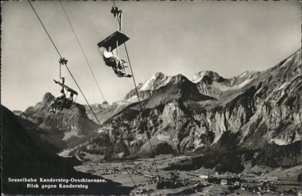 Sessellift Kandersteg-Oeschinensee Wehrli Nr. 7235