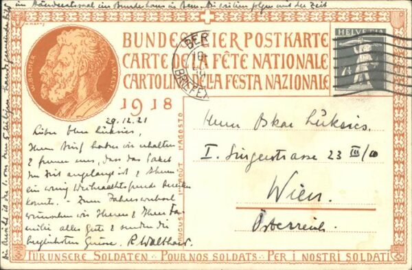 Bundesfeier Schweiz W. Balmer – Bild 2