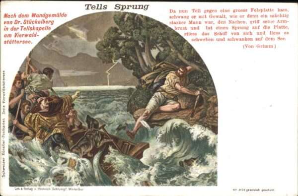 Tell Wilhelm Sprung Dr. Stückelberg Vierwaldstätters