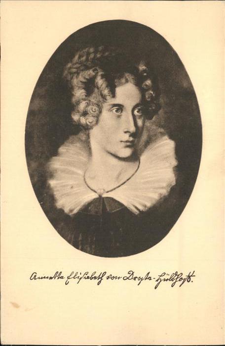 Persoenlichkeiten Annette von Droste-Hülshoff  Meersburg