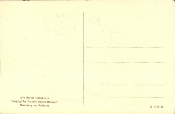 Persoenlichkeiten Annette von Droste-Hülshoff  Meersburg – Bild 2