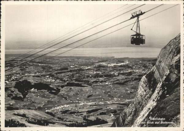 Seilbahn Säntisbahn Bodensee