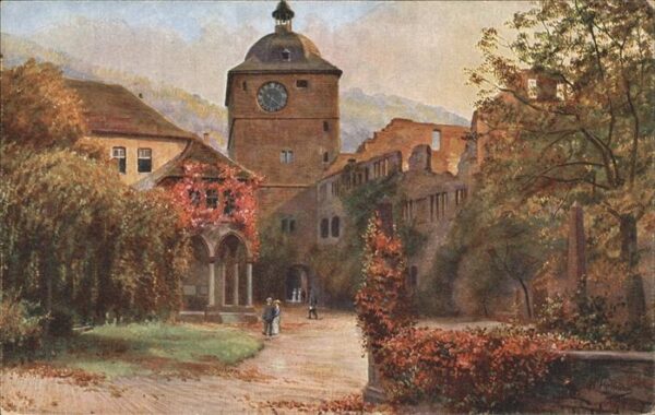 Hoffmann Heinrich Schloss Heidelberg Nr. 122