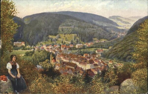 Hoffmann Heinrich Triberg im Schwarzwald Nr. 417