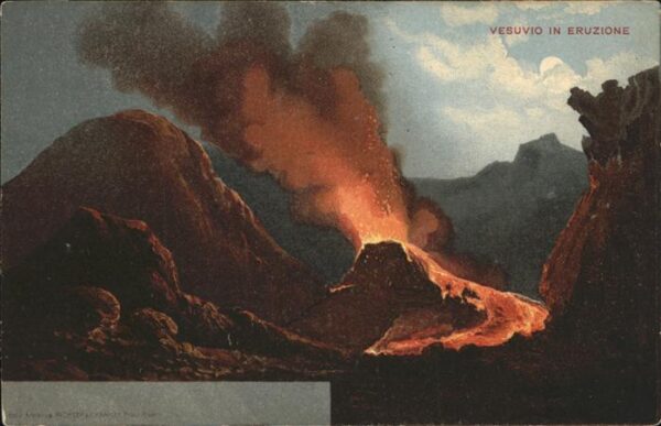 Vulkane Geysire Vulcans Geysers Vesuvio in eruzione Vesuv