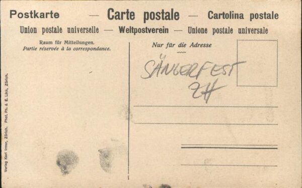 Saengerbundfest Zürich – Bild 2
