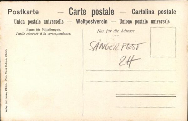 Saengerbundfest Zürich – Bild 2