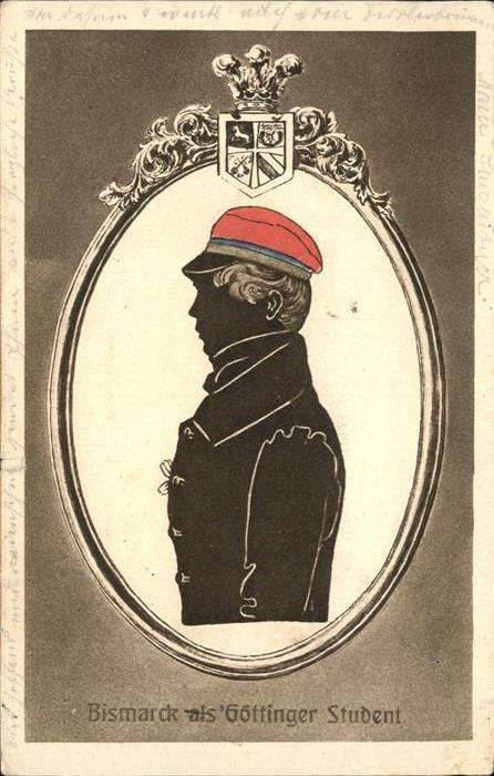 Bismarck Göttinger Student Feldpost WK1