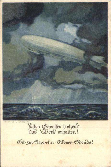 Zeppelin Eckener-Spende Otto Amtsberg