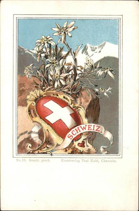 Edelweiss Schweit Wappen