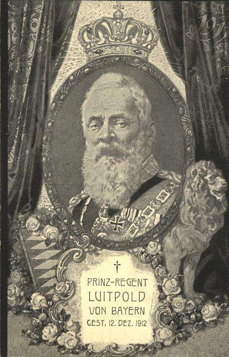 Adel Bayern Prinz-Regent Luitpold Krone