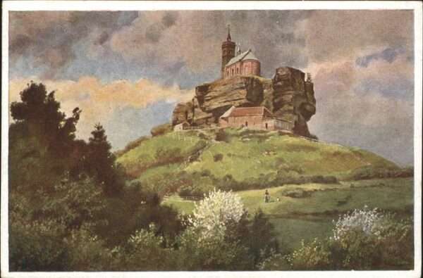 Hoffmann Heinrich Dagsburg Schlossfelsen St. Leo. Kapelle