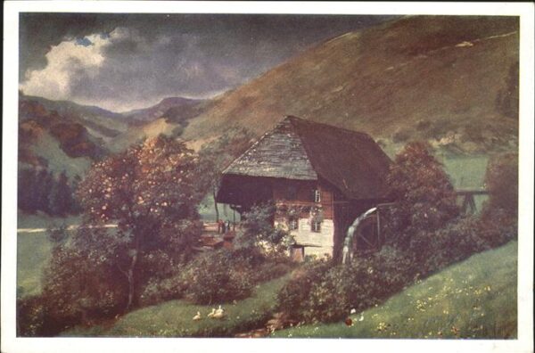 Hoffmann Heinrich Wassermühle Schwarzwald