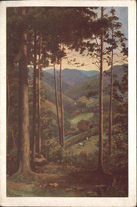 Hoffmann Heinrich Durchblick ins Tal